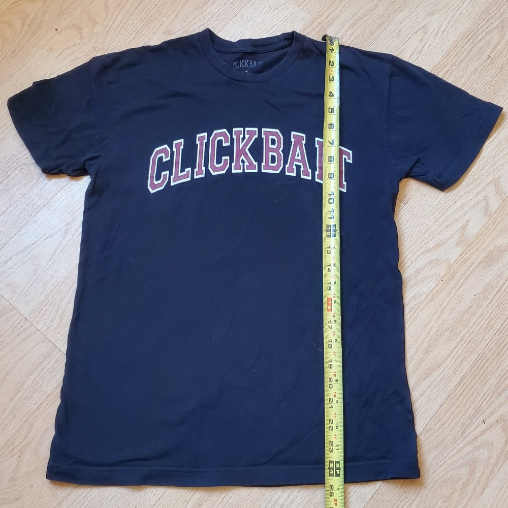 Clickbate Men's Size S, Short Sleeve T-shirt. - Picture 3 of 5